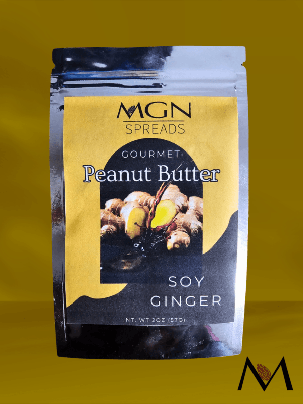 MGN Spreads Soy Ginger Peanut Butter Pouch