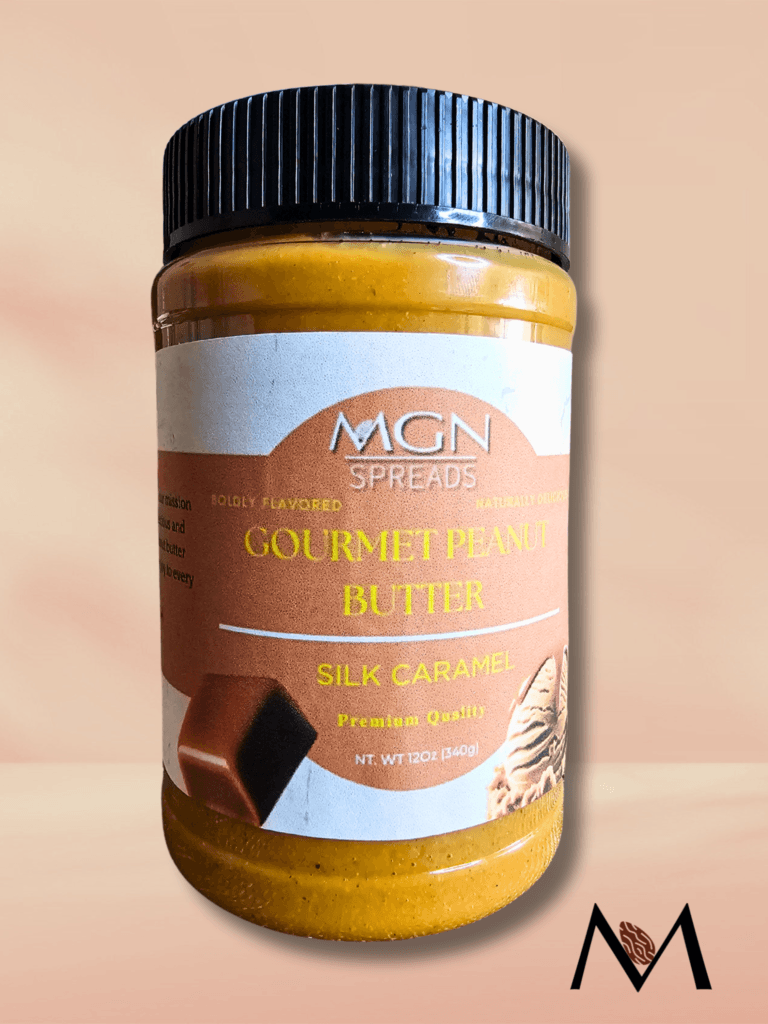 MGN Spreads Silk Caramel Peanut Butter